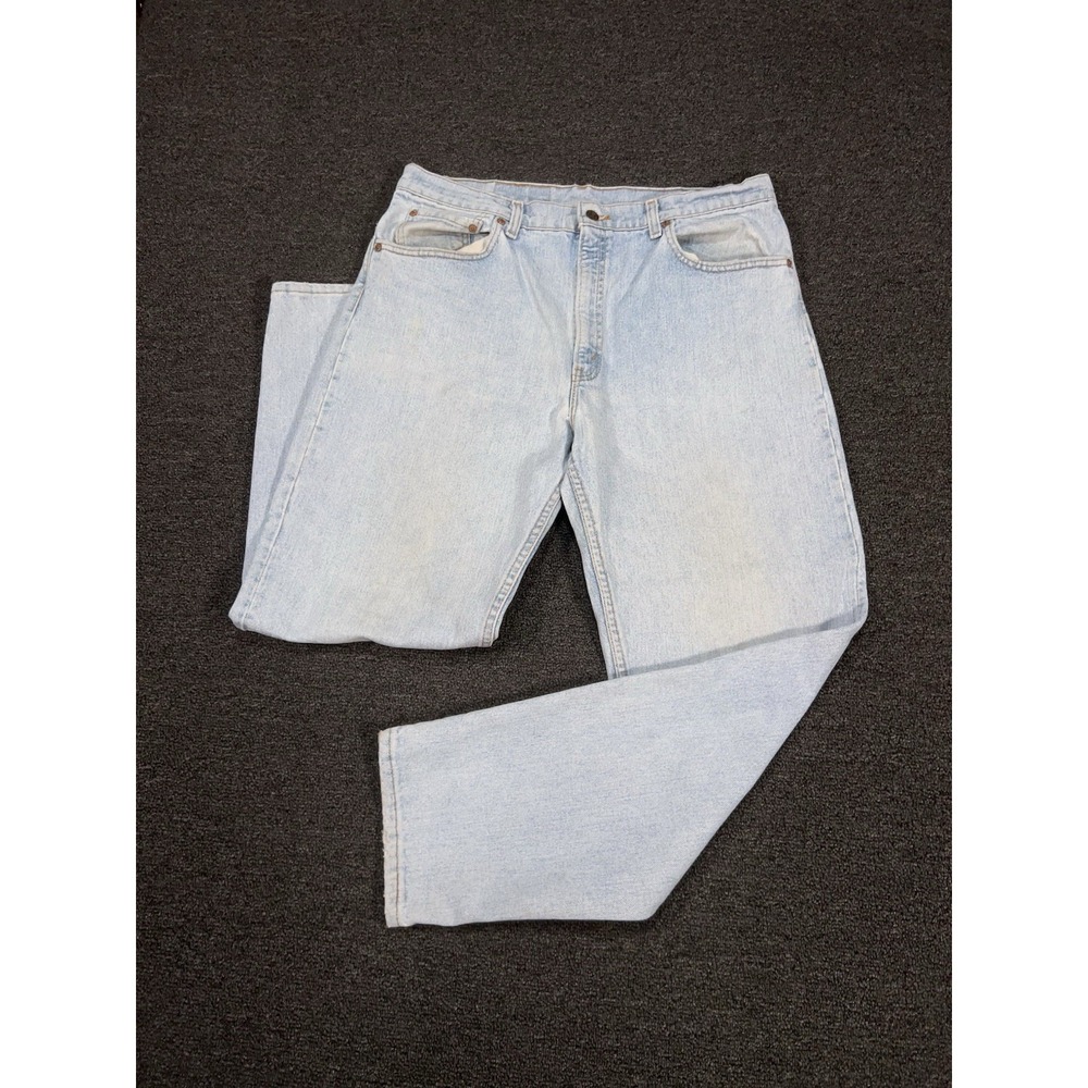 Vintage 80s Levi's 550‎ Jeans Men's 38x30 (Fits 36x30) Light Wash Made In USA